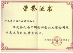 創(chuàng)新大賽全國總決賽優(yōu)秀